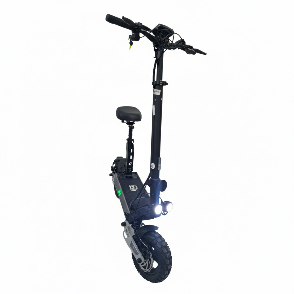 AK7 D3 Max 48V 13Ah High-Speed Electric Scooter with Suspension & Off-Road Tyres