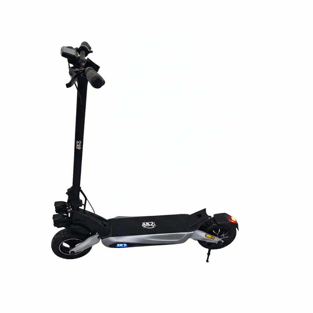 AK7 T2 48V 13Ah High-Speed Electric Scooter with Dual Suspension & Disc Brakes