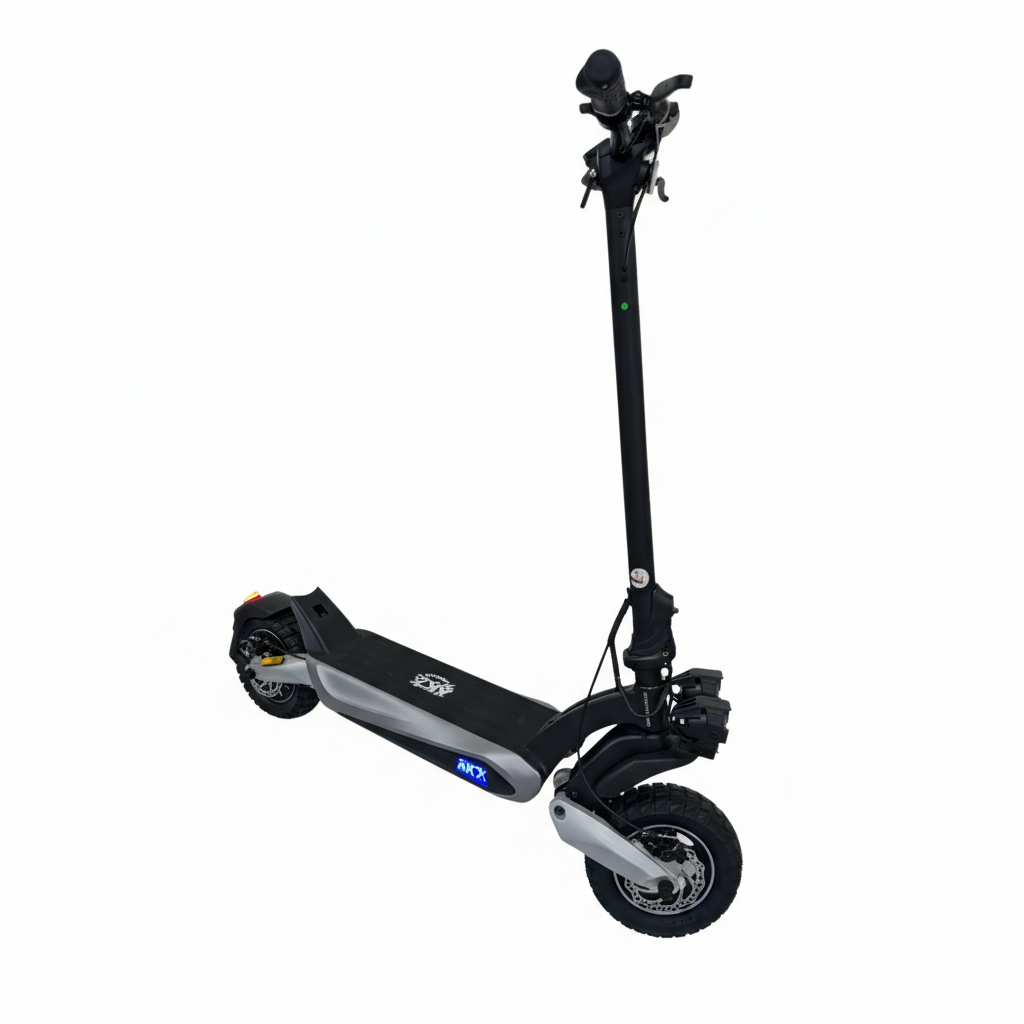 AK7 T2 48V 13Ah High-Speed Electric Scooter with Dual Suspension & Disc Brakes