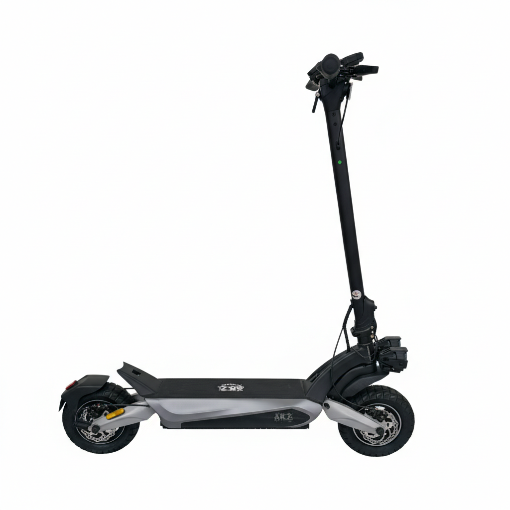 AK7 T2 48V 13Ah High-Speed Electric Scooter with Dual Suspension & Disc Brakes