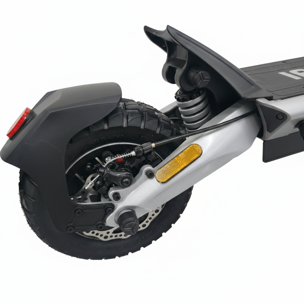 AK7 T2 48V 13Ah High-Speed Electric Scooter with Dual Suspension & Disc Brakes