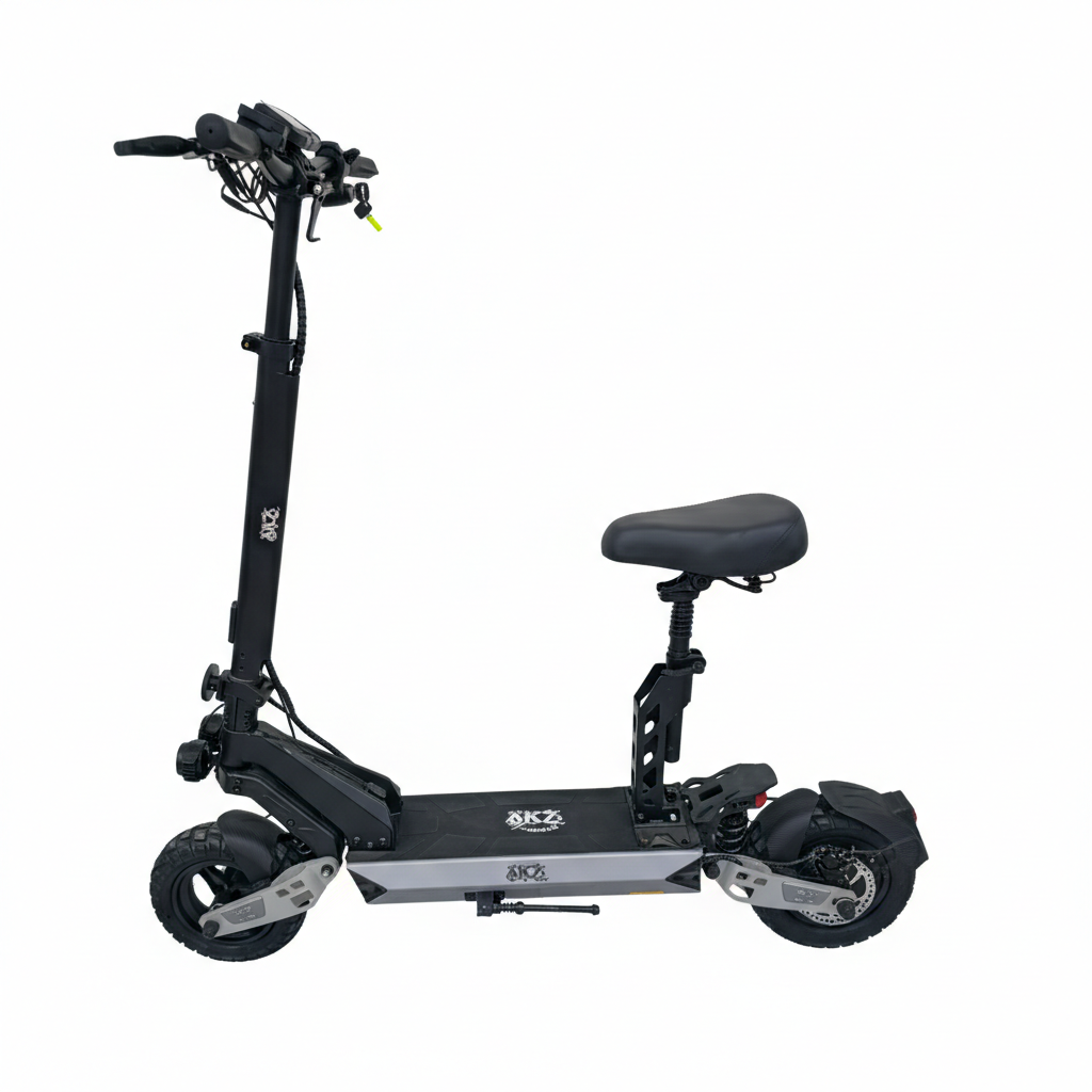 AK7 D3 Max 48V 13Ah High-Speed Electric Scooter with Suspension &amp; Off-Road Tyres