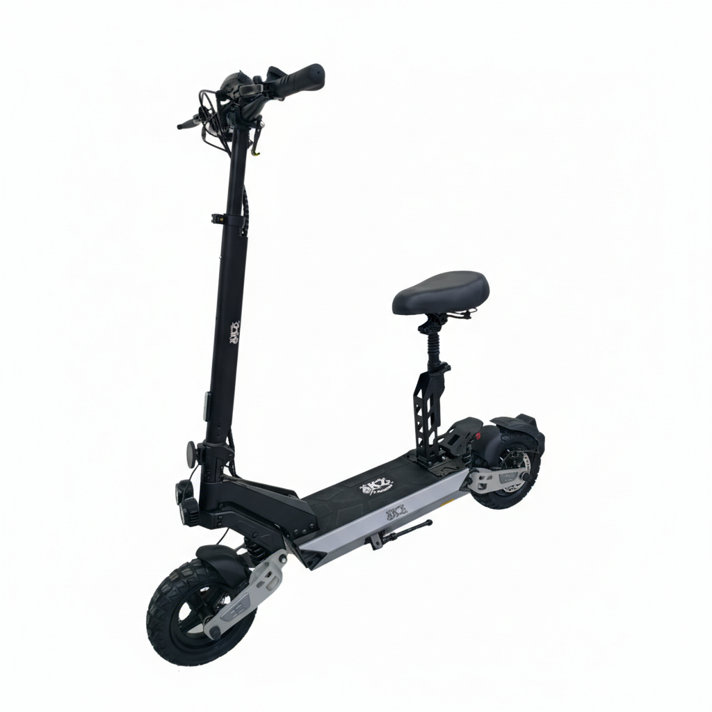 AK7 D3 Max 48V 13Ah High-Speed Electric Scooter with Suspension & Off-Road Tyres