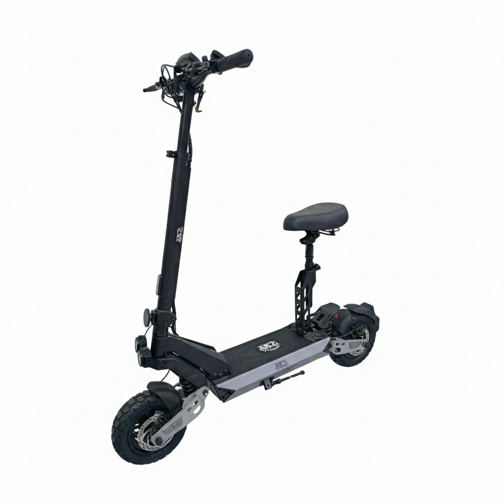 AK7 D3 Max 48V 13Ah High-Speed Electric Scooter with Suspension & Off-Road Tyres
