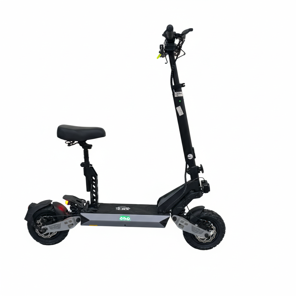 AK7 D3 Max 48V 13Ah High-Speed Electric Scooter with Suspension & Off-Road Tyres