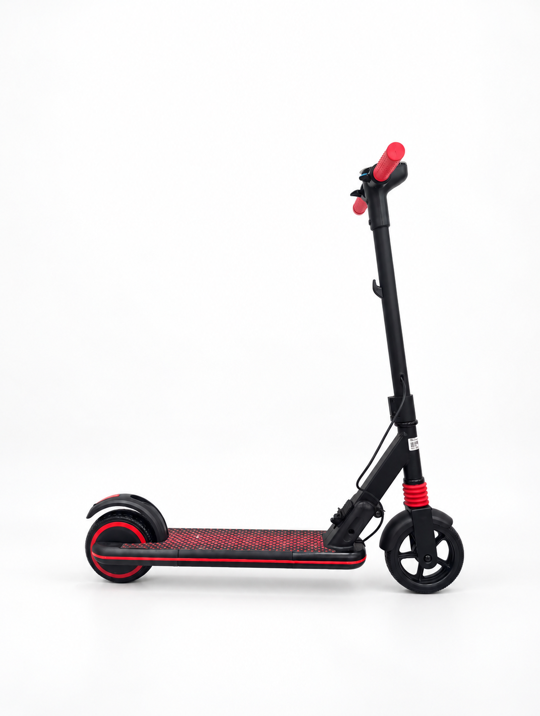 Red Kids Electric Stand Scooter – Right side view